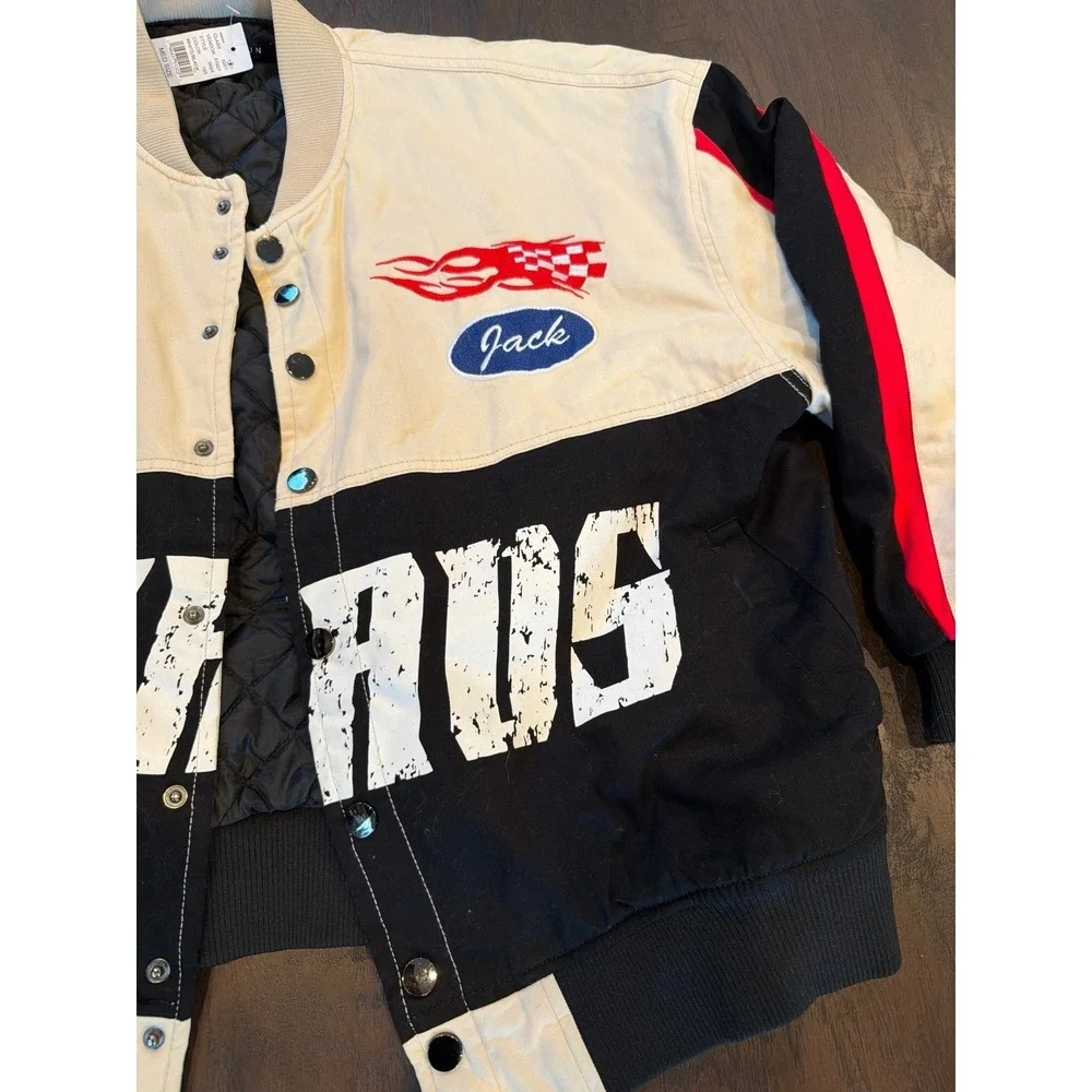PacSun‎ Chaos Team 2 Sik Quilted Racing Jacket Mens Medium NWT